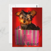 Achetons une carte postale personnalisable (Devant / Derrière)