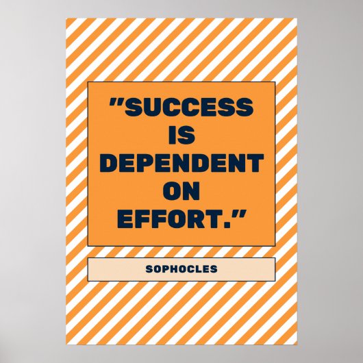 Achievement Unleashed: Inspanning als sleutel tot  Poster (Voorkant)