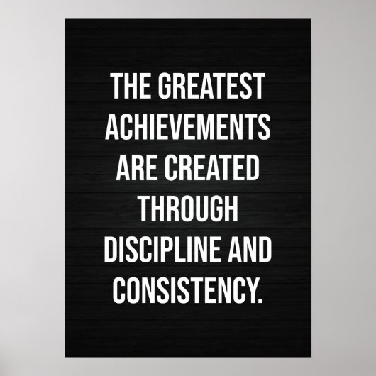 Achievements - Succes Motivatie Poster (Voorkant)