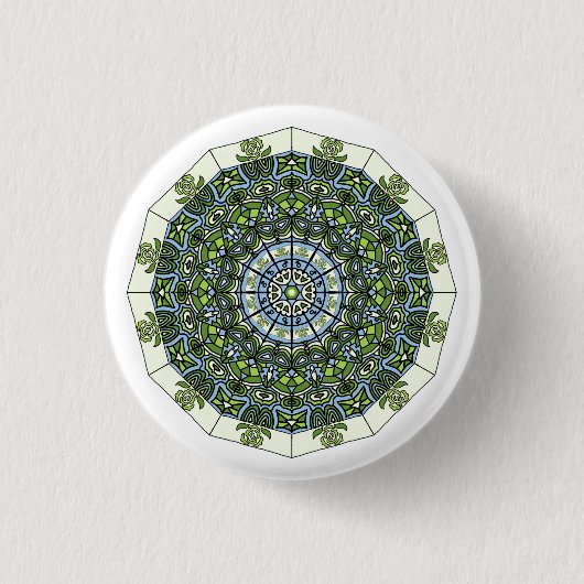Achillean Mandala Button (Voorkant)