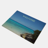 Achilles Bay Beach, Bermuda Deurmat (Schuin)