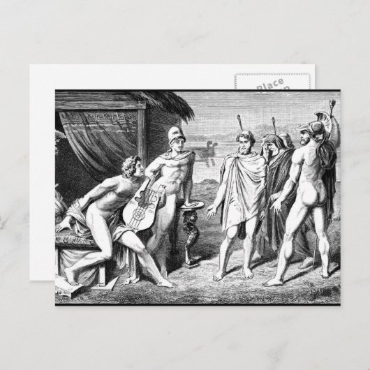 Achilles Briefkaart (Voorkant / Achterkant)