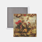 Achilles Defeting Hector, 1630-32 Magneet (Voorkant / Achterkant)