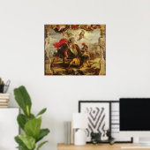 Achilles Defeting Hector, 1630-32 Poster (Thuiskantoor)
