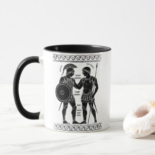 Achilles & Patroclus: Oude Griekse Queer Art Mok