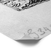 Achilles Taught van Centaur Chiron How to Play Lyr Poster (Hoek)