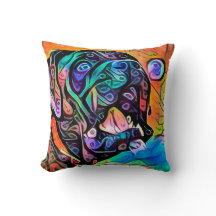 Achilles the Cane Corso Bubble Pillow