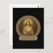 Achlys Shadow Work Goddess Postcard Briefkaart (Voorkant / Achterkant)
