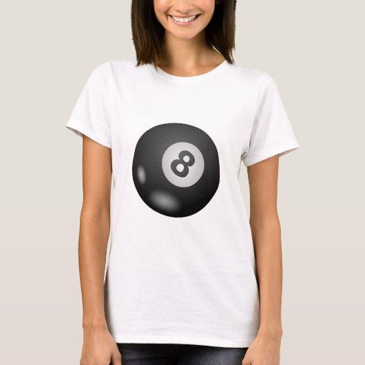 Acht - 8 - Bal T-shirt (Voorkant)