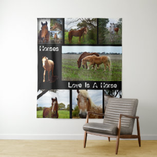 Acht Afbeeldingen Collarge, Wandkleed