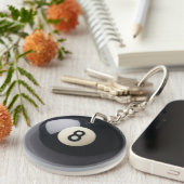 Acht baall sleutelhanger (Voorkant Rechts)