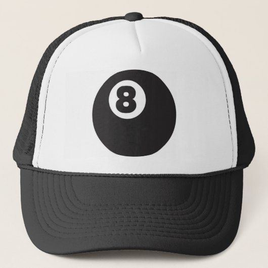Acht baall trucker pet (Voorkant)