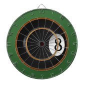 Acht Bal Billiard Custom Game Dart Boards Dartbord (Voorkant)