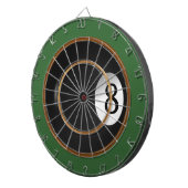 Acht Bal Billiard Custom Game Dart Boards Dartbord (Voorkant Rechts)