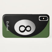 Acht Bal Pool Game Naam Case-Mate iPhone Case (Achterkant (horizontaal))