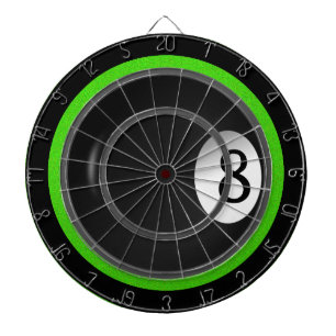 Acht bal verordening dart board dartbord