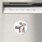 Acht balpool magneet (Insitu (Vaatwasser))