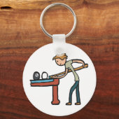 Acht balpool sleutelhanger (Voorkant)