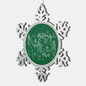 ACHT DAG CHRISTMAS / Snowflake Ornament (Rechts)
