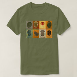 Acht Fossiele Trilobieten T-shirt