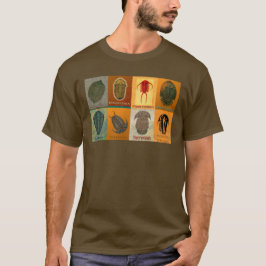 Acht Fossiele Trilobieten T-shirt