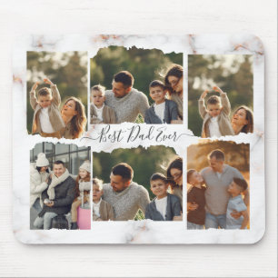 Acht foto's Moderne Elegant Collage Family Love Muismat