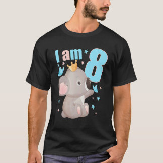 Acht jaar oud, acht jaar oud, jongetje, meisje Koa T-shirt