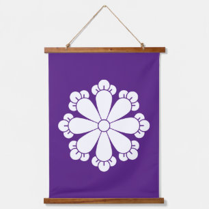 Acht klaveren hangend wandkleed