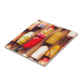 Acht links tegeltje (Zijkant)