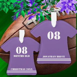 Acht maanden oude kerst ornament