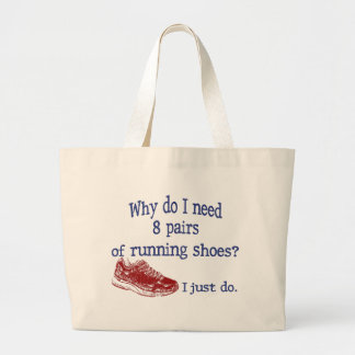 Acht paren met schoepen grote tote bag