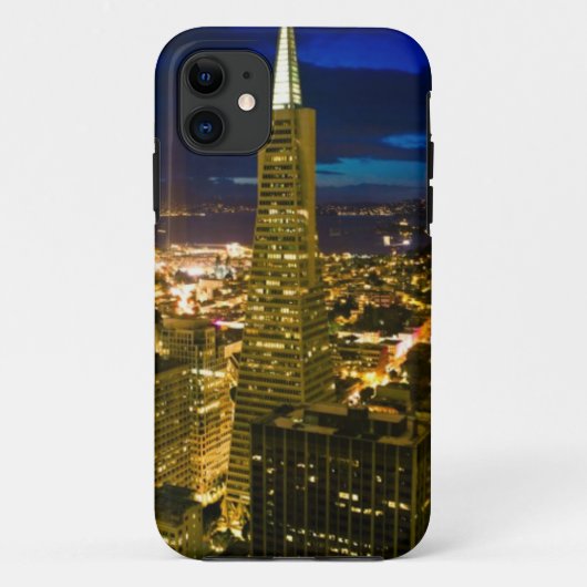 Acht uitzicht San Francisco. Case-Mate iPhone Case (Achterkant)