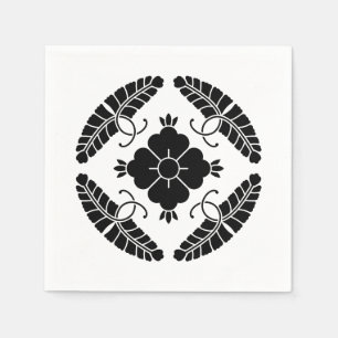 Acht wisterias servet