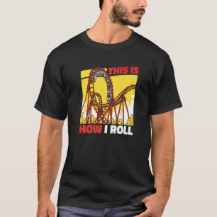 Achtbaan Achtbanen Pretpark T-shirt