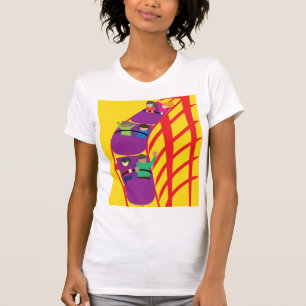 Achtbaan van dichtbij t-shirt