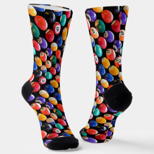 Achtbal de kleuren, de Sokken van het volledig dru