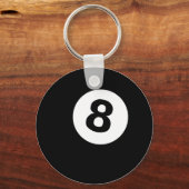 achtbal sleutelhanger (Voorkant)