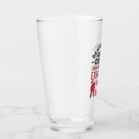 Achter de geweldige OBGYN-assistent Glas (Rechts)