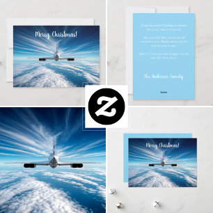 Achter de Horizon: Concorde van achteren Feestdagenkaart