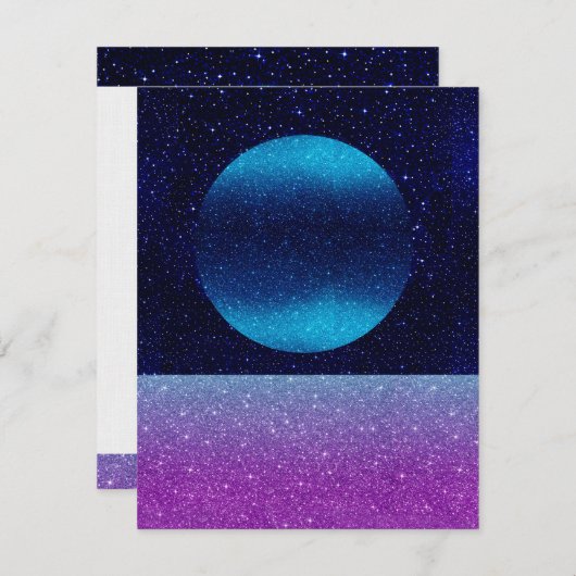 Achter de Horizon Kaart (Voorkant / Achterkant)