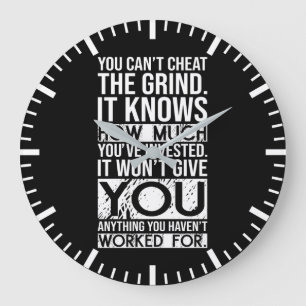 Achter elk geslaagd Man zit vrouw die ik je vertel Grote Klok