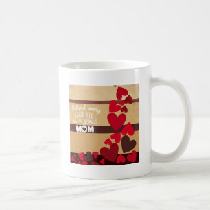 Achter elk goed Kind bevindt zich een GREAT MOM Koffiemok