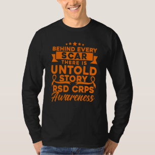Achter elk lit RSD CRPS bewustzijn T-shirt