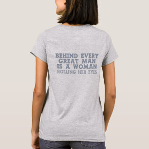 Achter Elk Man aangepaste shirten & jassen T-shirt