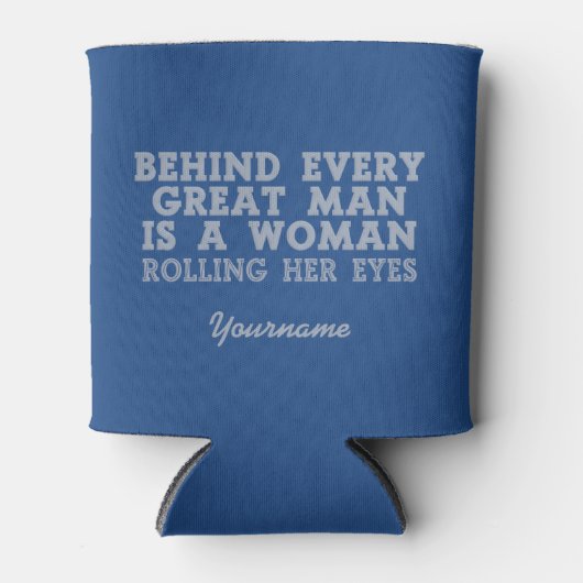 Achter Elk Man koelbox Blikjeskoeler (Voorkant)