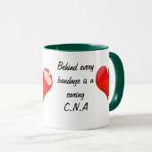 Achter elk verband mok (Voorkant rechts)