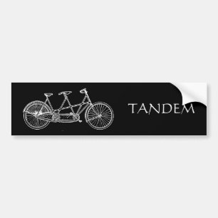 ACHTER ELKAAR BUMPERSTICKER