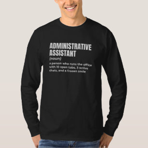 Achter elke baas: admin t-shirt