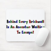 Achter elke brickwall zit.. muismat (Met muis)