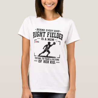 Achter elke goede rechtervelder staat een moeder t-shirt